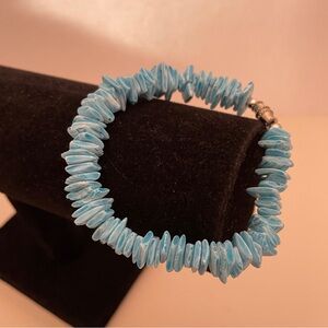 Vintage Real Puka Shell Hawaiian Mermaid Beach Summer Vacation Surfer Bracelet